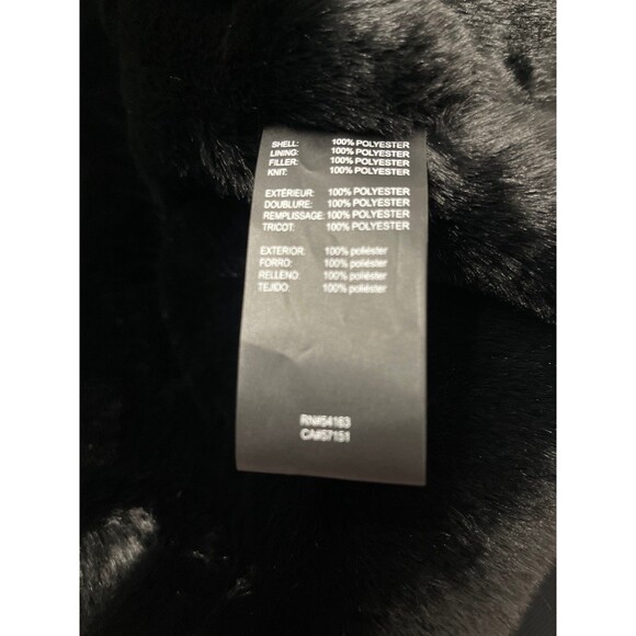 Karl Lagerfeld Paris Padded Field Liner Jacket Black Size XXL New With Tags - Picture 9 of 11